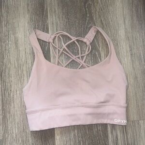 DFYNE Women's Pink Sports Bra